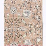 2x7 Red  Pattern Persian Runner Rug, 64x227Cm