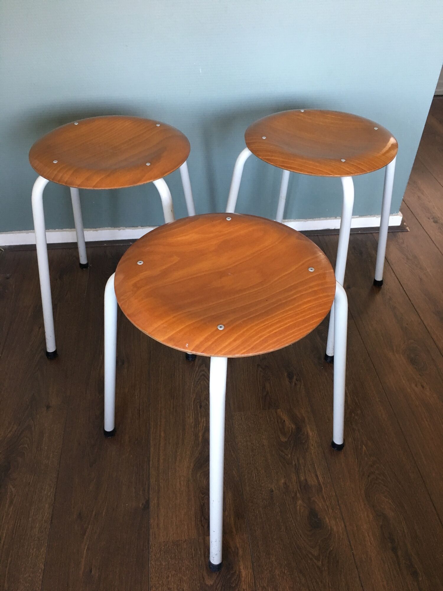 4 industrial stools from Marko, from the 1960s