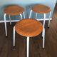 4 industrial stools from Marko, from the 1960s
