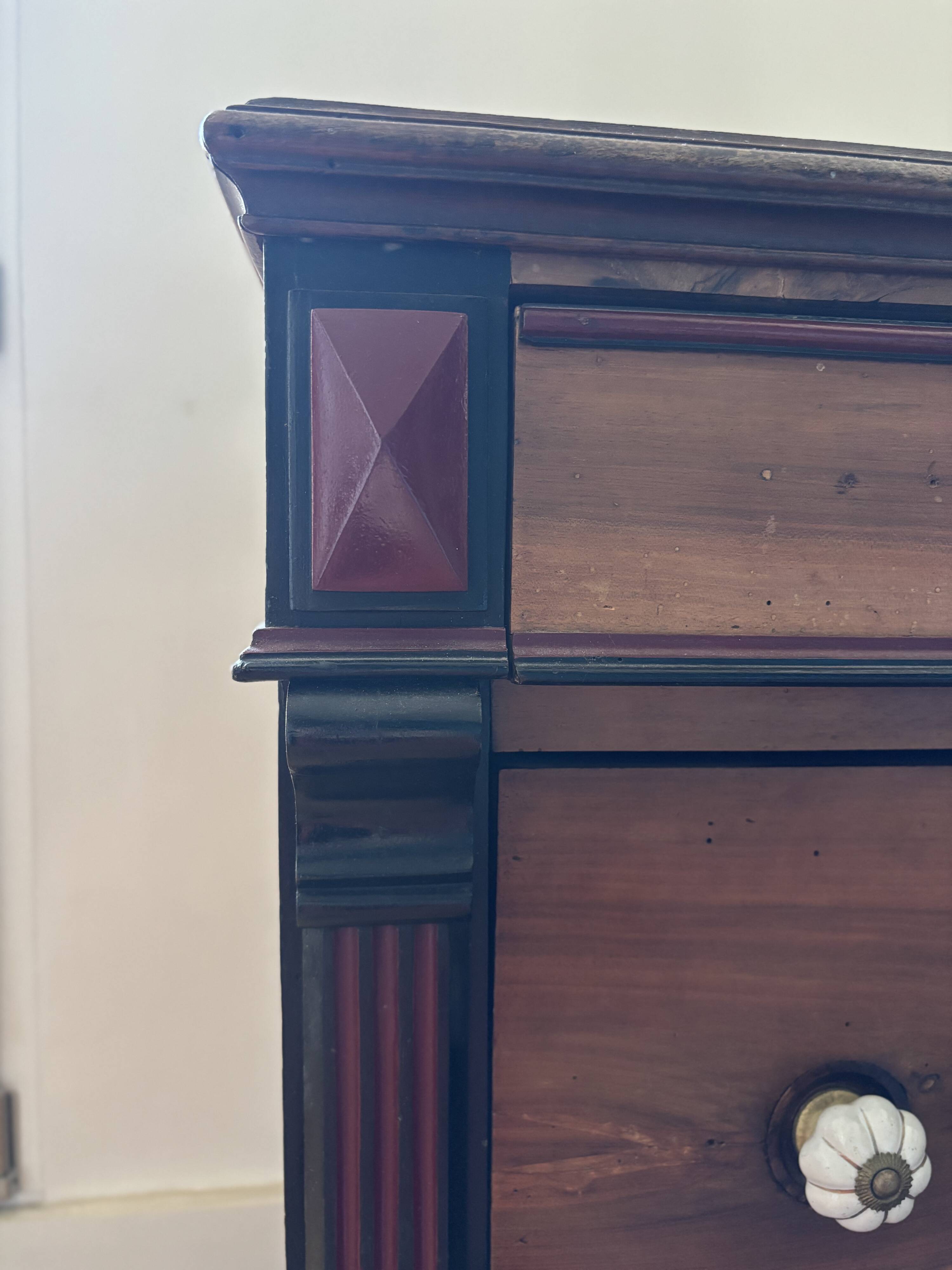 Louis Philippe style chest of drawers