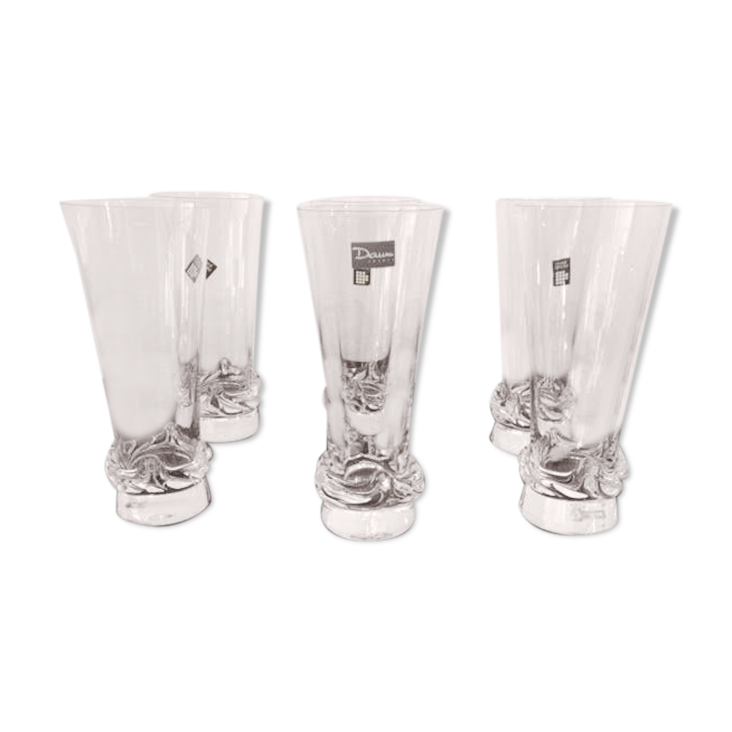 Box of 6 daum flutes