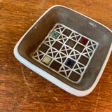 Ashtray Swedish design ceramic glazed facit vintage