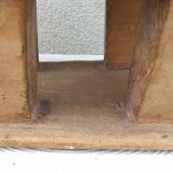 Antique wooden stool Ashanti African art from Ghana
