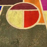 Modern Polish carpet signed Hand Tufted 198x360 cm