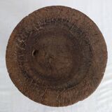 Antique African stool made of Baoulé wood, Ivory Coast