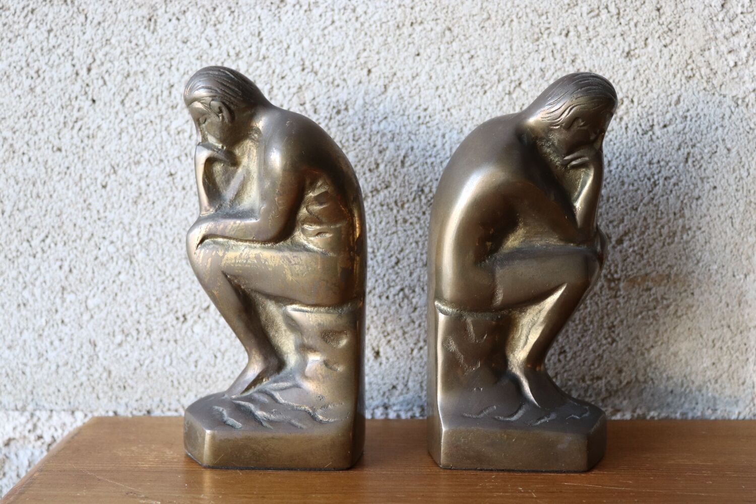 Greenhouse book in brass the thinker