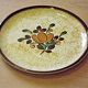 Vintage Boch La Louvière Corfou Collection Grande Assiette Ronde de Service