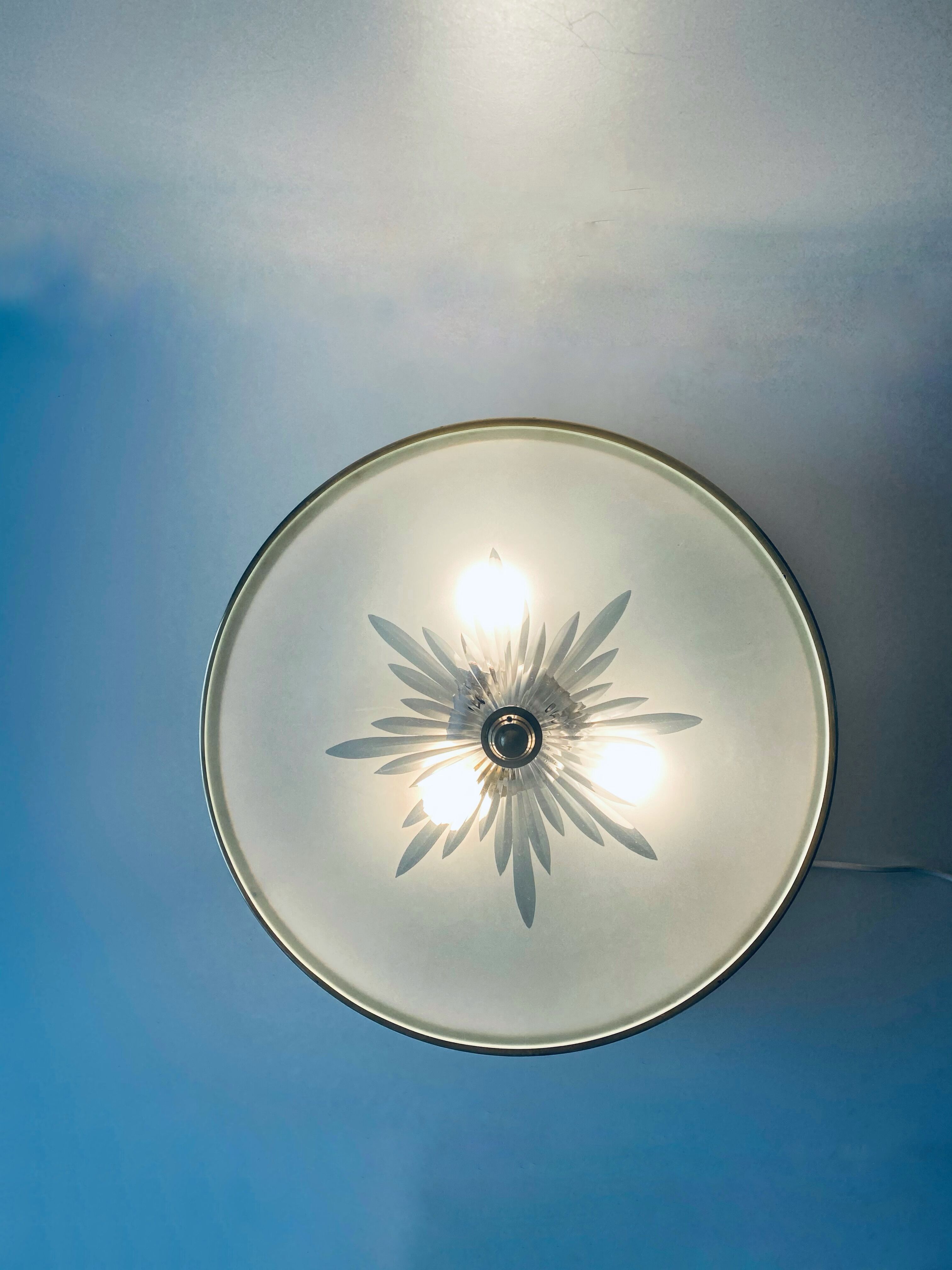 Art deco ceiling light