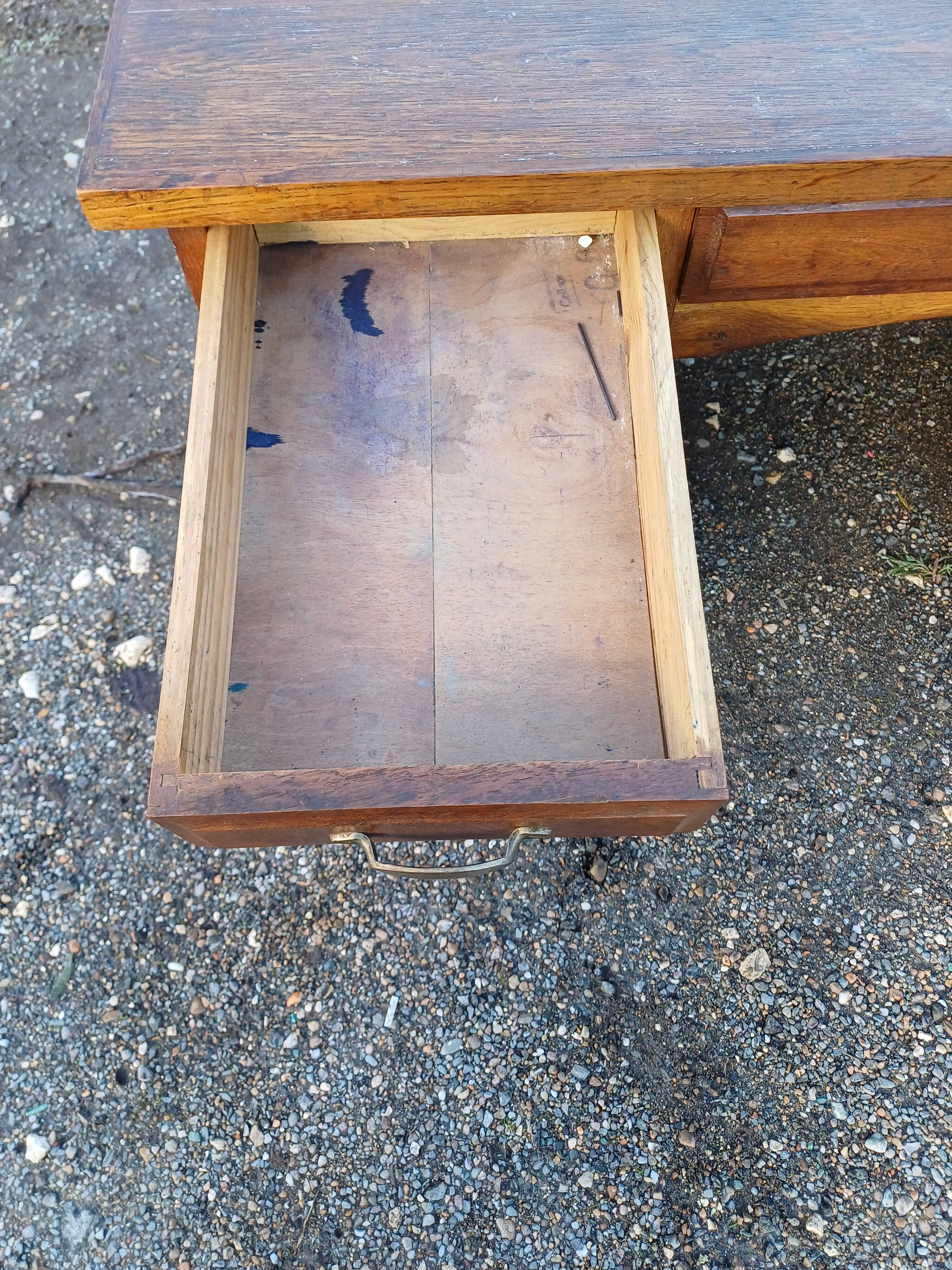 Oak Administration Desk from the 1930s
