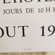 Affiche exposition Trouville sur mer 1964