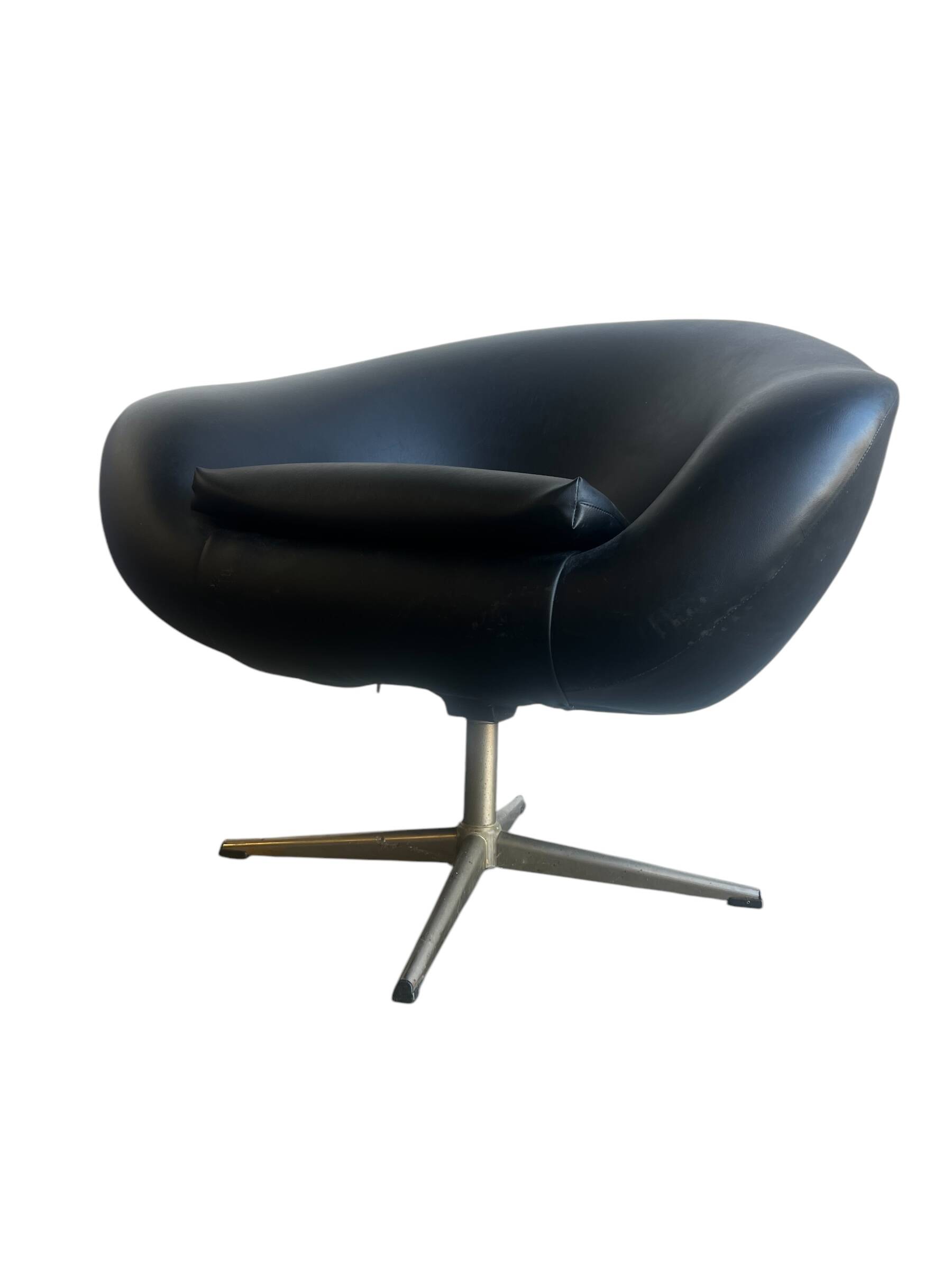 Vintage/single seat with star base jansson swivel chair