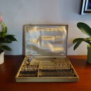 Cutlery set 37 pieces François Frionnet goldsmith for 12 people