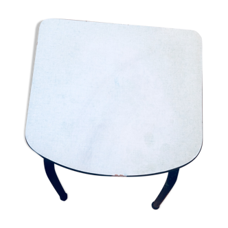 Tabouret formica bleu ciel