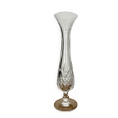 Cut crystal soliflore signed by Cristallerie Royale de Champagne.