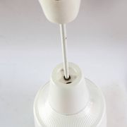 Holophane white glass suspension
