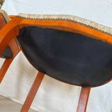 2 upholstered hot air balloon chairs