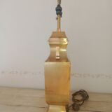 Lampe urne en laiton