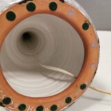 Large floor/table lamp in ceramic, from Danish Dissing ceramic