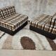 Paire de fauteuil lounge année 70' vintage