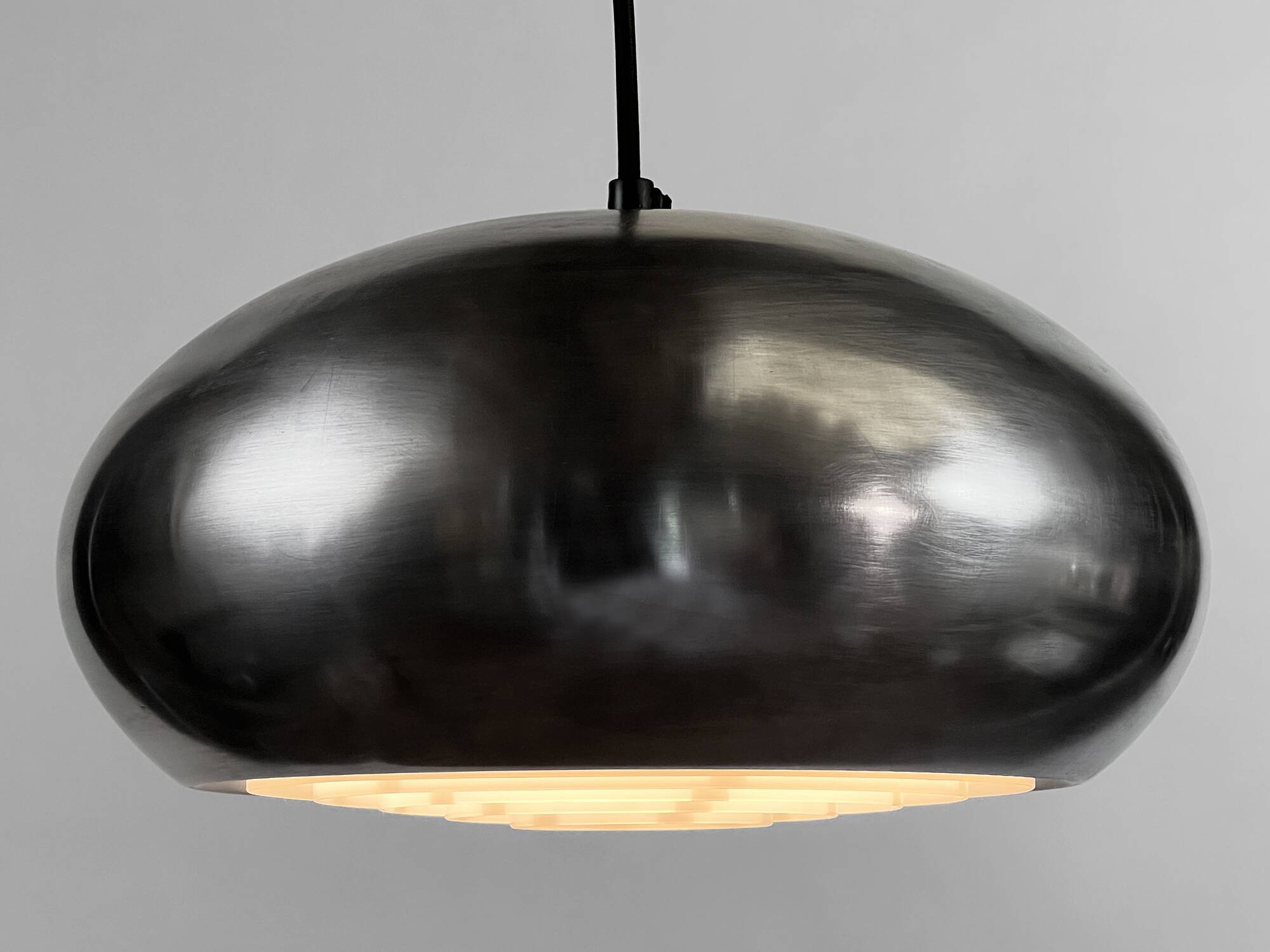 “Medio” pendant light by Jo Hammerborg for Fog & Mørup. Denmark 1960s