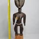 Koulango statuette, tribal art, Ivory Coast, carved wood, late 20th century