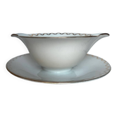 White porcelain gravy boat