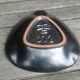 Vintage glazed ceramic ashtray/pocket emptier from the 60s