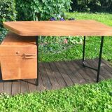 Asymmetrical desk by Georges Frydman