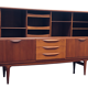 "Curtain" sideboard by Johannes Andersen and Uldum. Model U-18. Denmark (1965)