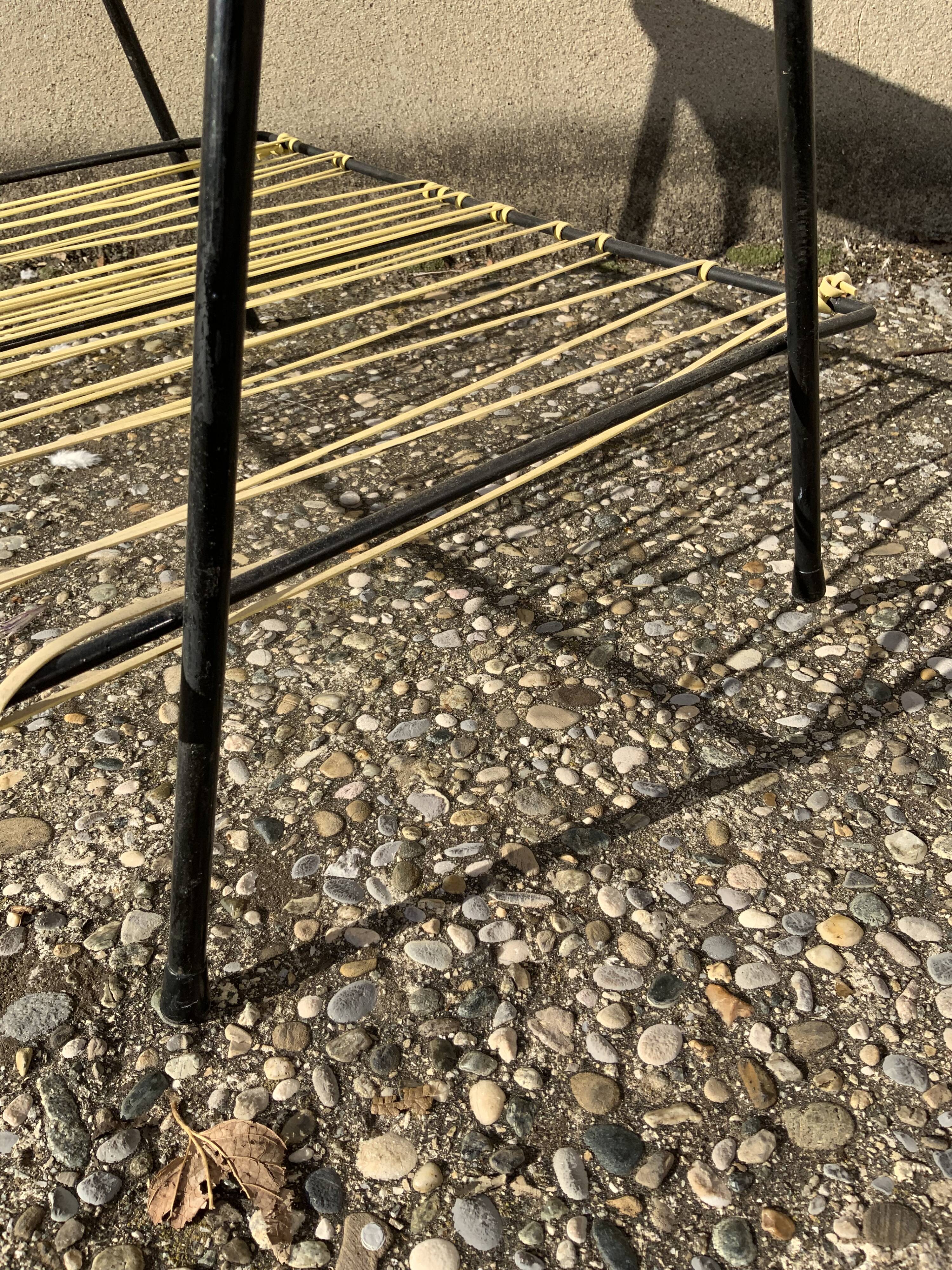 Vintage sofa end review door scoubidou wood tablet and lamp holder