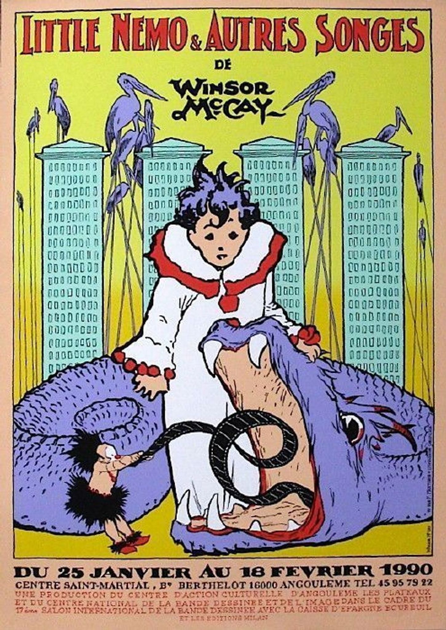 Affiche Winsor McCay 1990