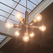 Suspension Chrome Space Age Mid-Century