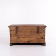 Chest – Oak – Carved details & inlay – c. 1860s