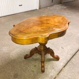 Old pedestal table