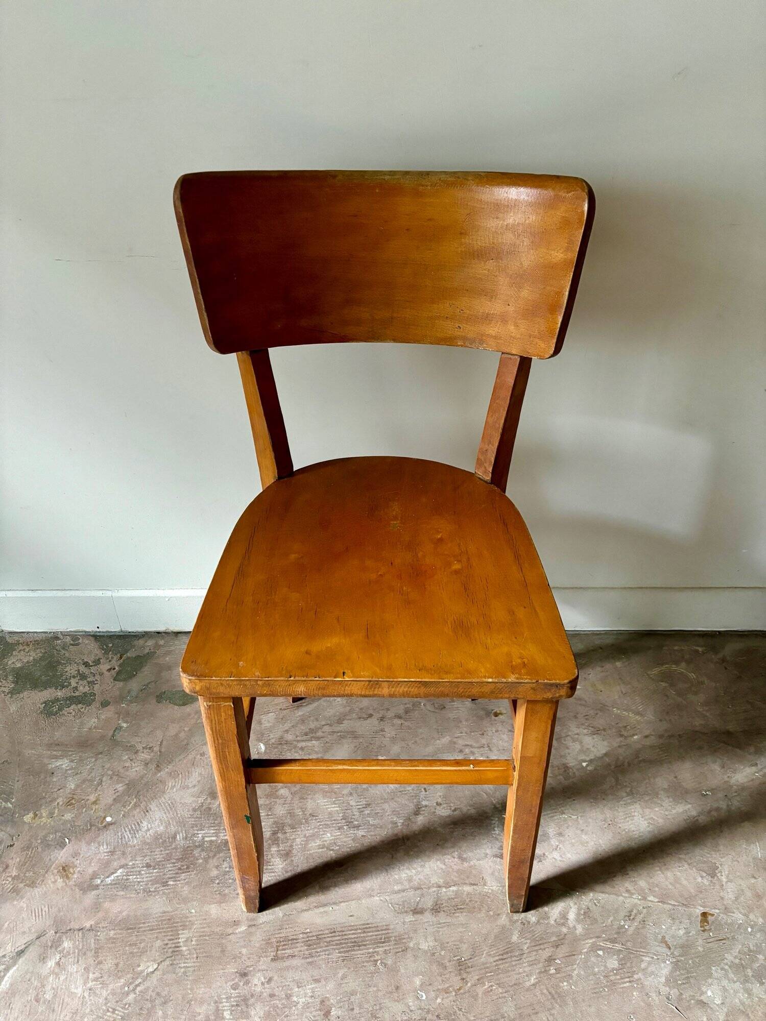 Light beech bistro chair