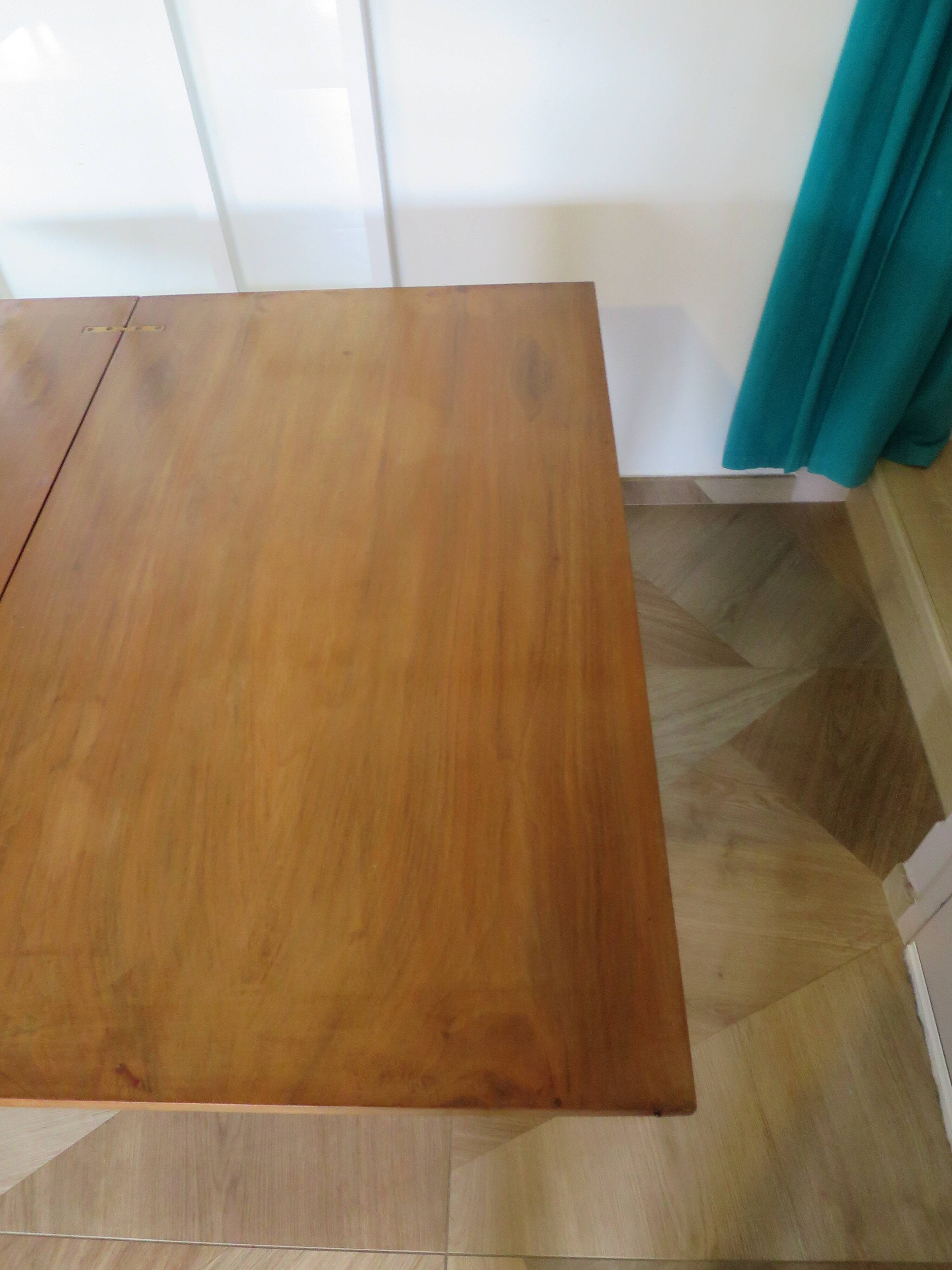 Table de salle à manger extensible, années 50-60