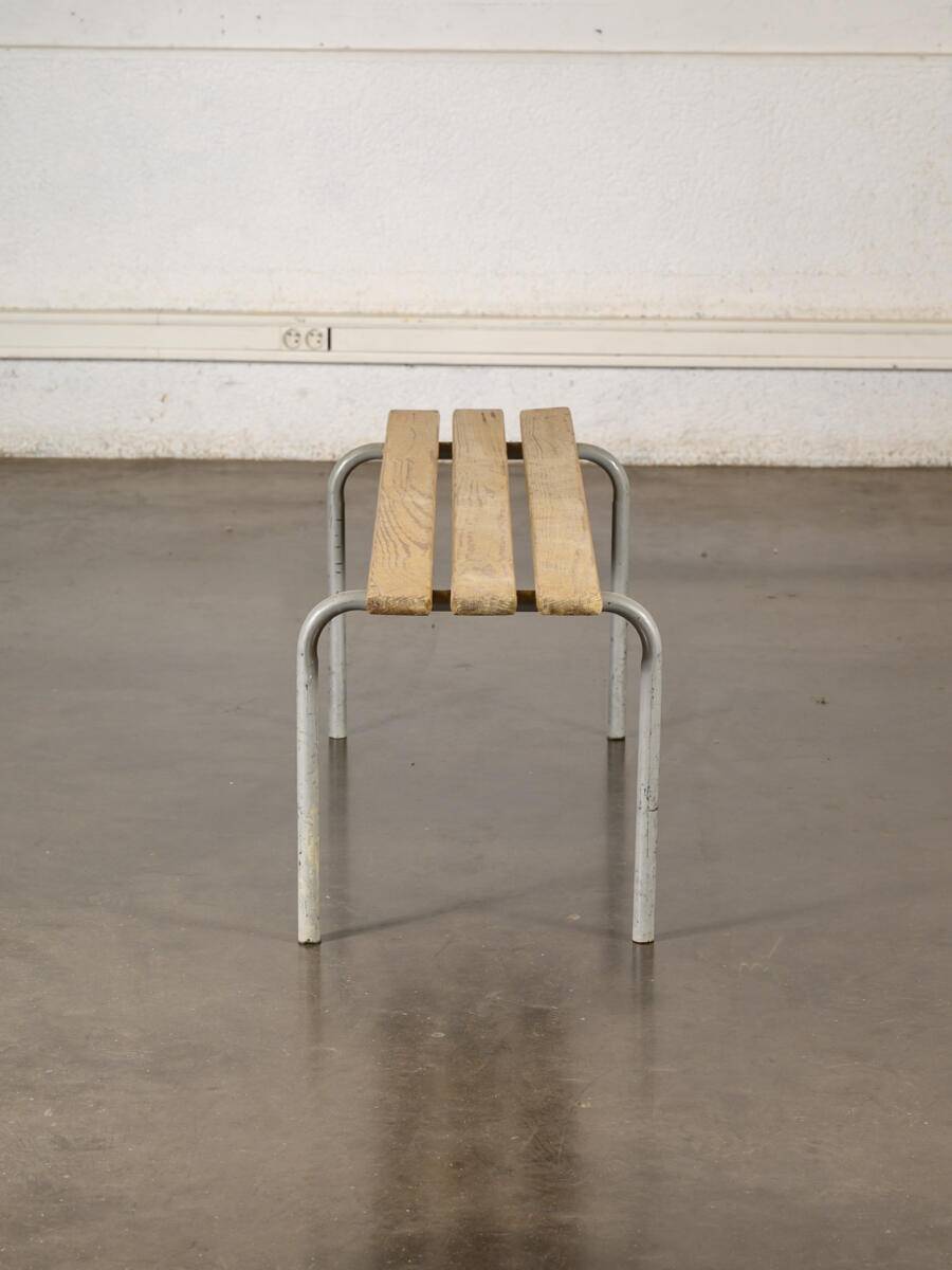 Vintage school bench