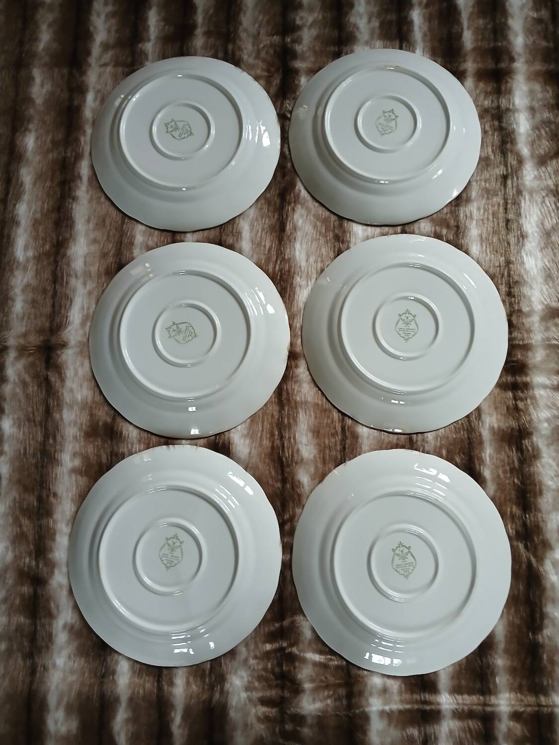 6 Italian ceramic plates