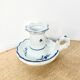 Limoges porcelain candle holder