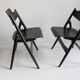 Wooden folding chairs SE18 by Egon Eiermann for Wilde & Spieth, Germany 1952.