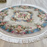Vintage Chinese carpet round diam 180cm