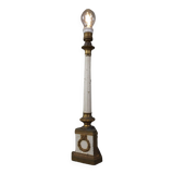 Antique columnar lamp