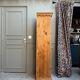 Small vintage bookcase in solid pine