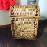 Rattan toy box