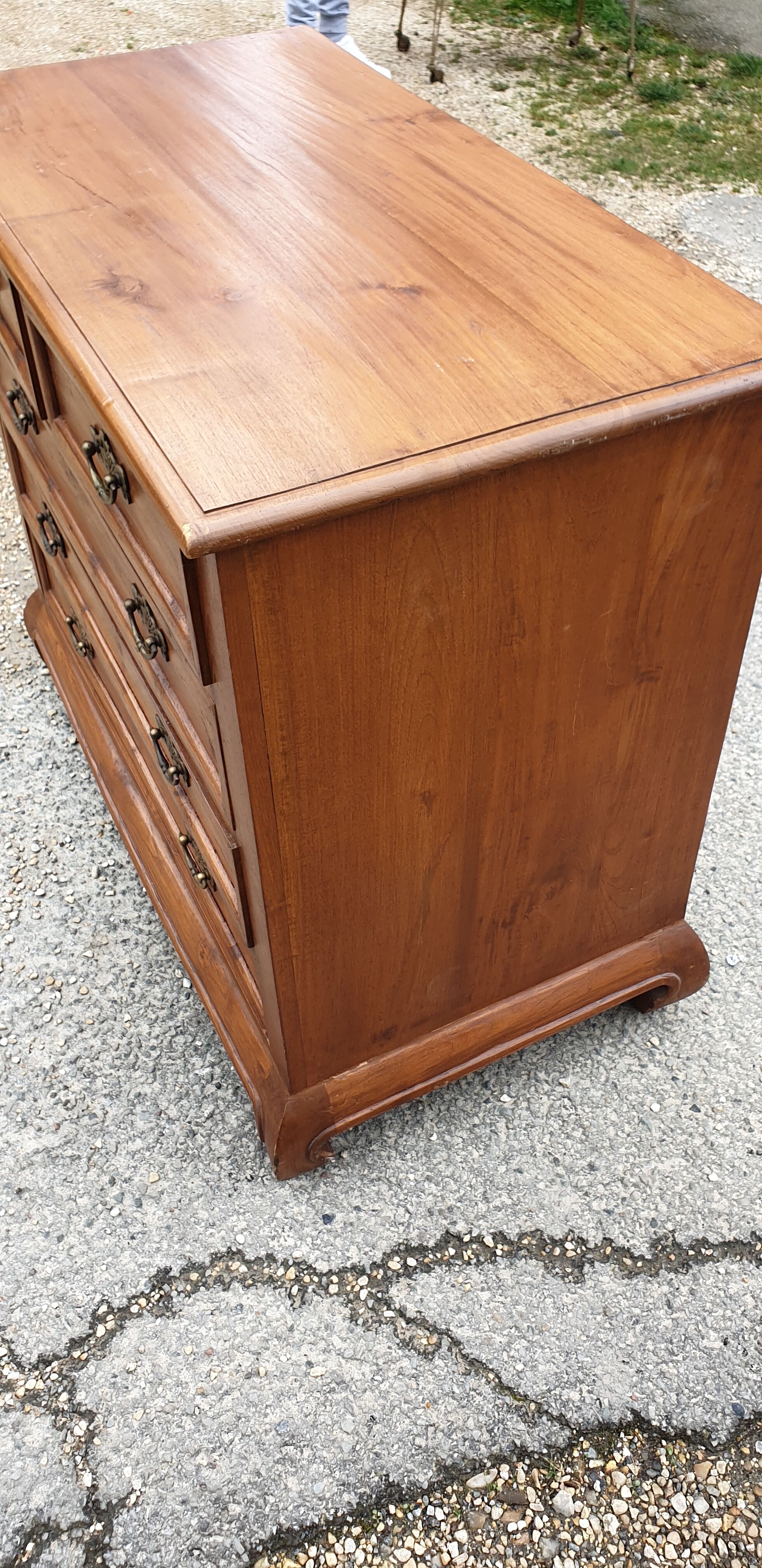 Chest of drawers 5 drawers solid oak