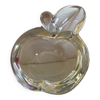 Trinket bowl apple crystal valves