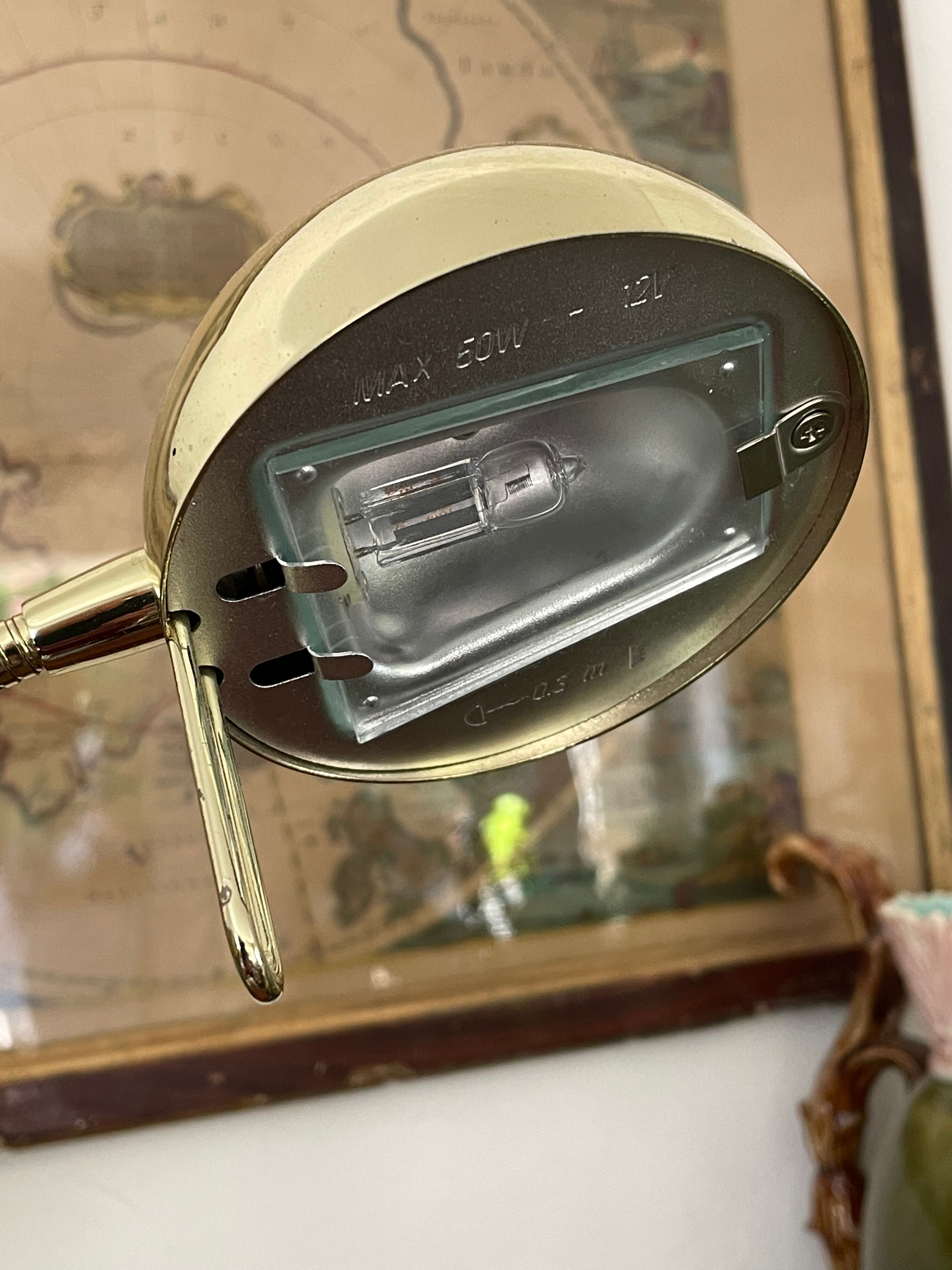 Vintage gold desk lamp