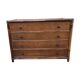 Commode bambou et cannage