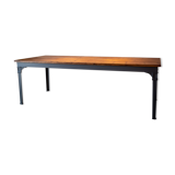 Reichsbahn table made of pine planks