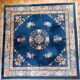 Art Deco Wool Handmade Rug Large 1920s with Bats